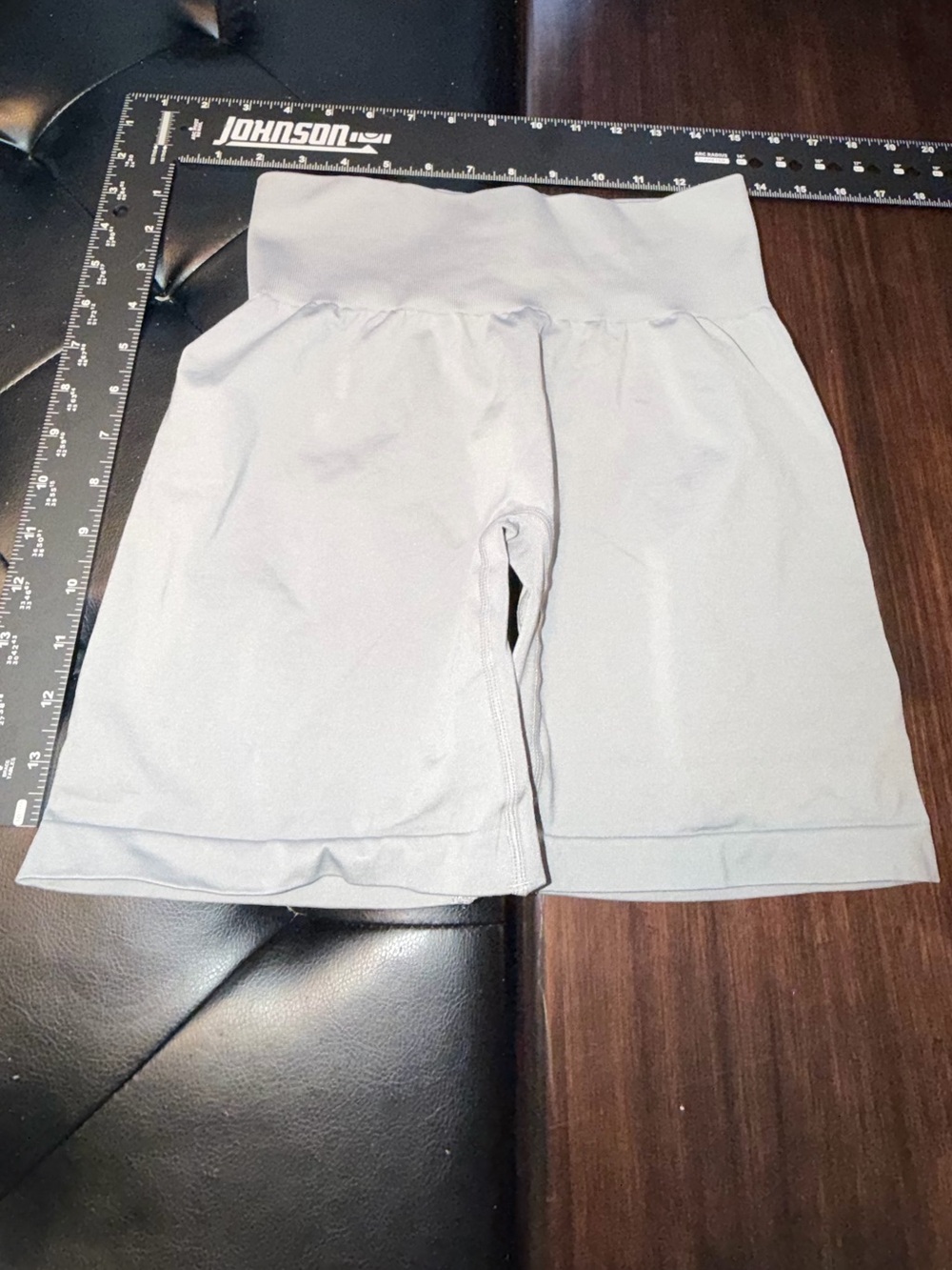 NVGTN Light Gray Athletic Stretch Shorts for Men
